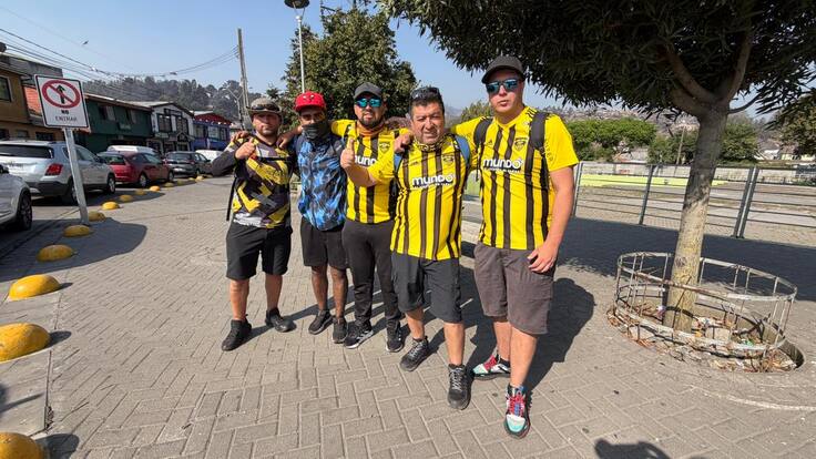Alejandro Espinoza, hincha de Fernández Vial