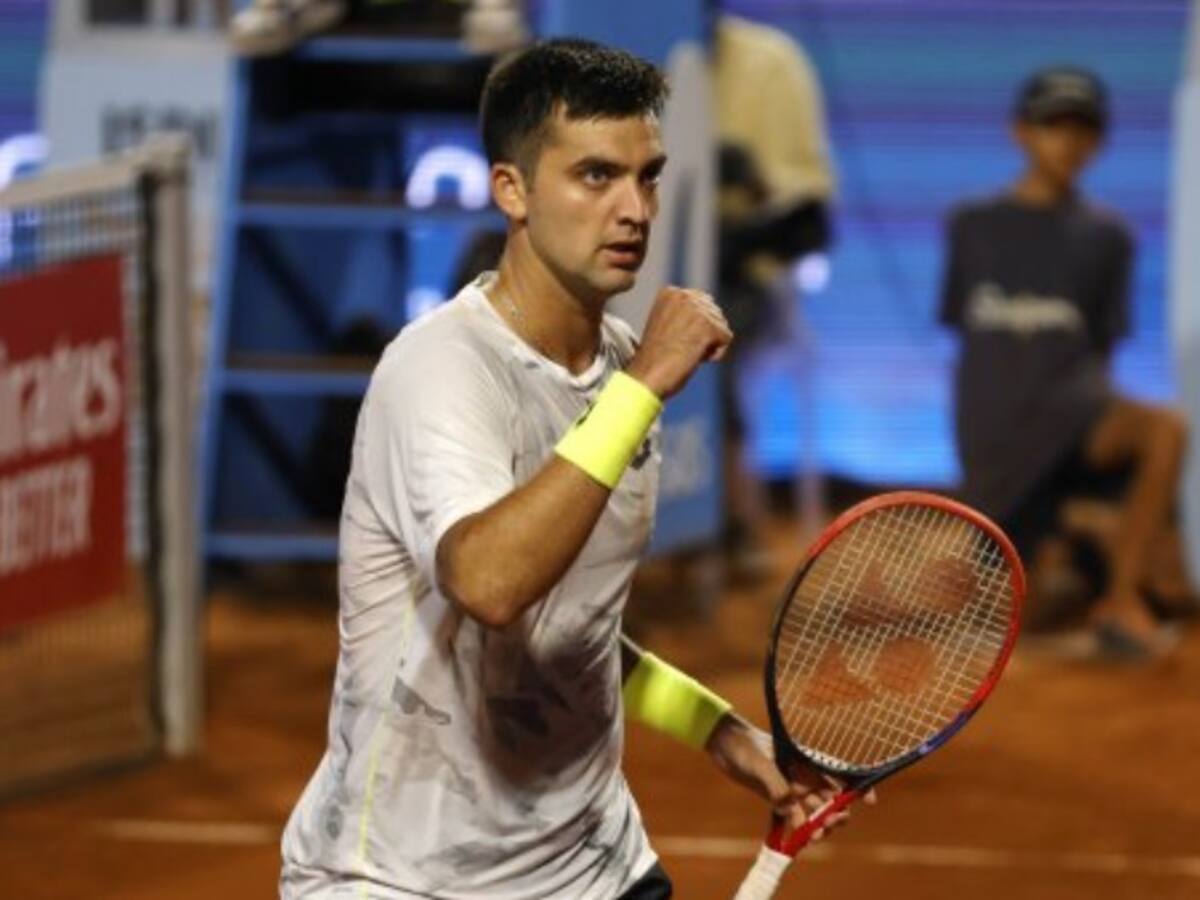 Tomás Barrios ya tiene horario para enfrentar este jueves a Pucinelli de Almeida por los octavos del Challenger de Campinas