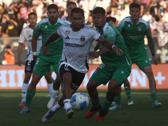 7 DE DICIEMBRE DE 2025, SANTIAGO.
Marco Bolados durante el partido, válido por la trigésima fecha de la Liga de Primera, entre Colo Colo y Audax Italiano, disputado en el estadio Monumental
FOTO:ERNESTO GUEVARA/AGENCIA UNO