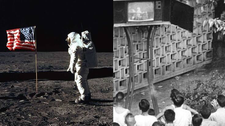 El hito televisivo “imposible” que logró Chile con la llegada a la Luna en 1969 y que hoy revive con Artemis II