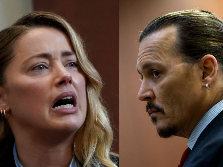 Amber Heard filtró fotos de Johnny Depp «drogado»: «Perdía el control de sí mismo»