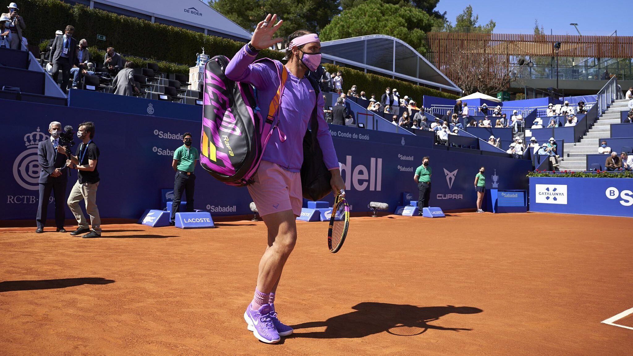 Rafael Nadal confirmó su baja del ATP de Barcelona