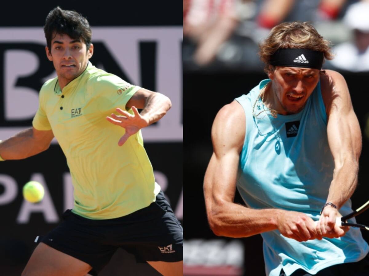 Cristian Garin abrirá la jornada de viernes en el Masters 1000 de Roma ante Alexander Zverev