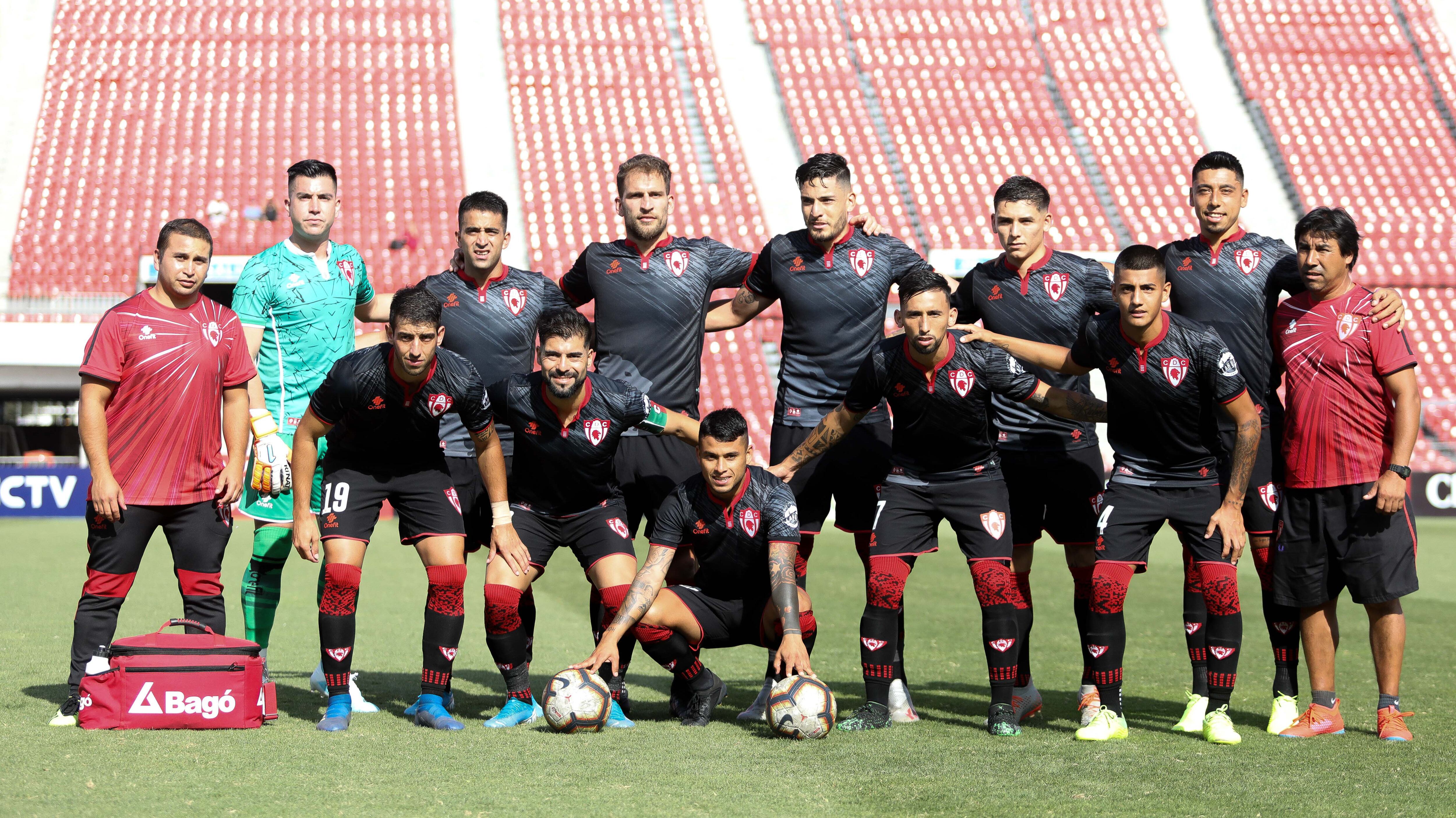 15 DE ENERO DE 2020/SANTIAGOFormación de Deportes Copiapo, durante el partido válido por la segunda ronda de la Liguilla de Primera B por el ascenso, entre Deportes Melipilla y Deportes Copiapo, disputado en el Estadio Nacional.
FOTO: SEBASTIAN ORIA/AGENCIAUNO