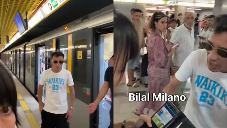 “Mira donde anda mi ejecutivo de banco”: chilenos se vuelven virales en el mundo tras presunto robo en metro de Milán