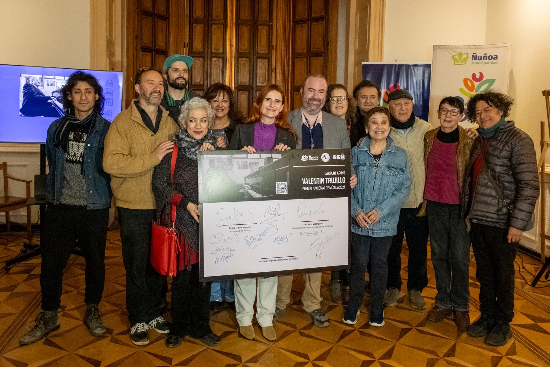 Municipio de Ñuñoa convoca artistas para apoyar postulación de Tío Valentín a Premio Nacional de Música