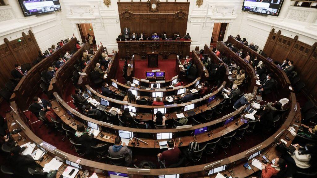 14 de Septiembre de 2021/SANTIAGOVista de la sesión nro20,en cual se vota los dos tercios que está en polémica en el Ex Congreso Nacional, durante una nueva jornada de la Convención Constitucional.
FOTO:CRISTOBAL ESCOBAR /AGENCIAUNO