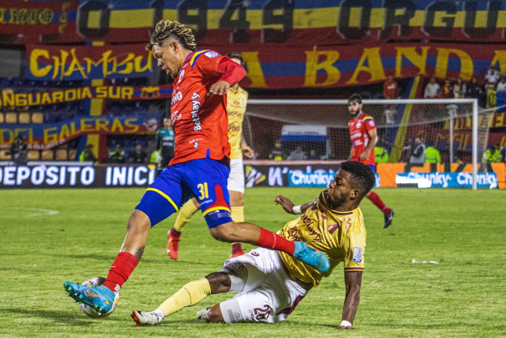 Deportivo Pasto enfrenta a Deportes Tolima como parte de una fecha del torneo de fútbol de la Liga Dimayor de Colombia.