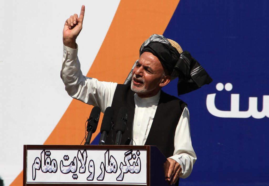 El presidente afgano Ashraf Ghani