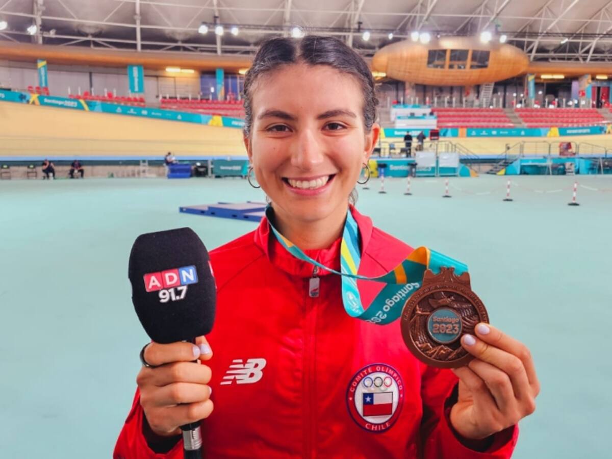 Ciclista Catalina Soto tras conseguir bronce en Santiago 2023: «Estoy muy agradecida de la gente que ha estado»