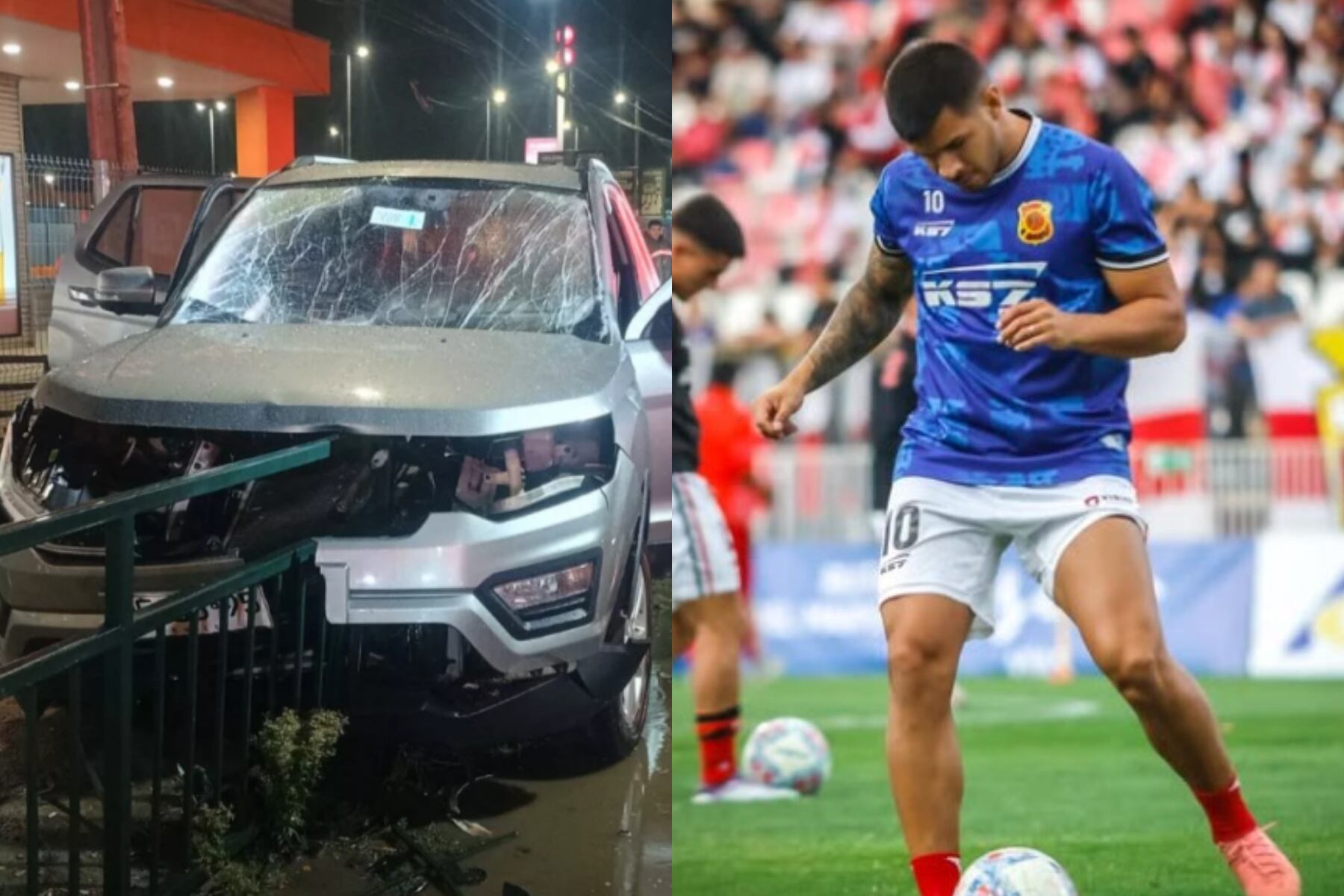 Imagen del accidente / @rangersdetalca.cl
