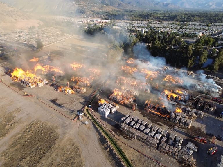 Incendio Puente Alto