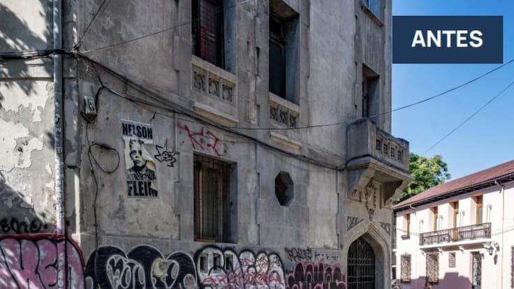 La nueva cara del barrio Concha y Toro: así se ven las fachadas recuperadas tras millonaria inversión