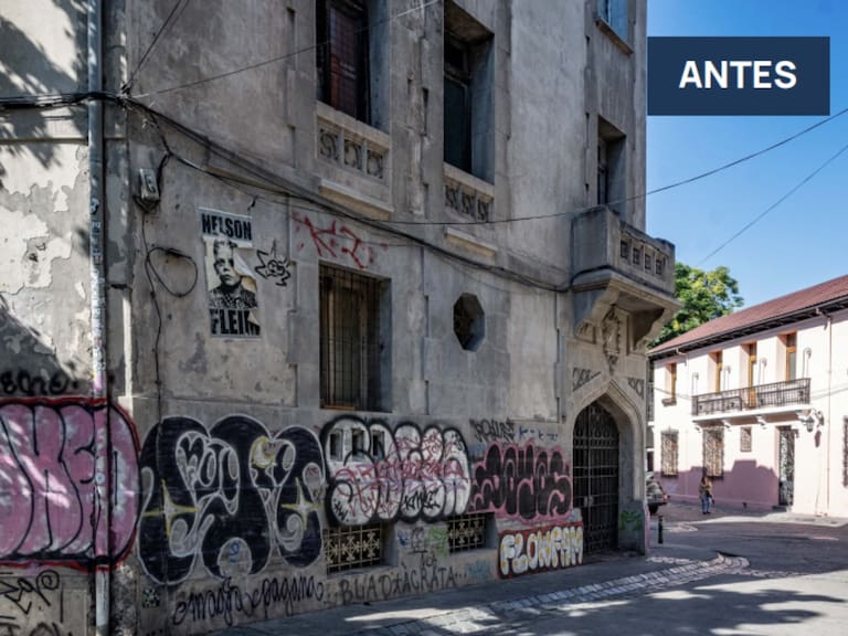 La nueva cara del barrio Concha y Toro: así se ven las fachadas recuperadas tras millonaria inversión