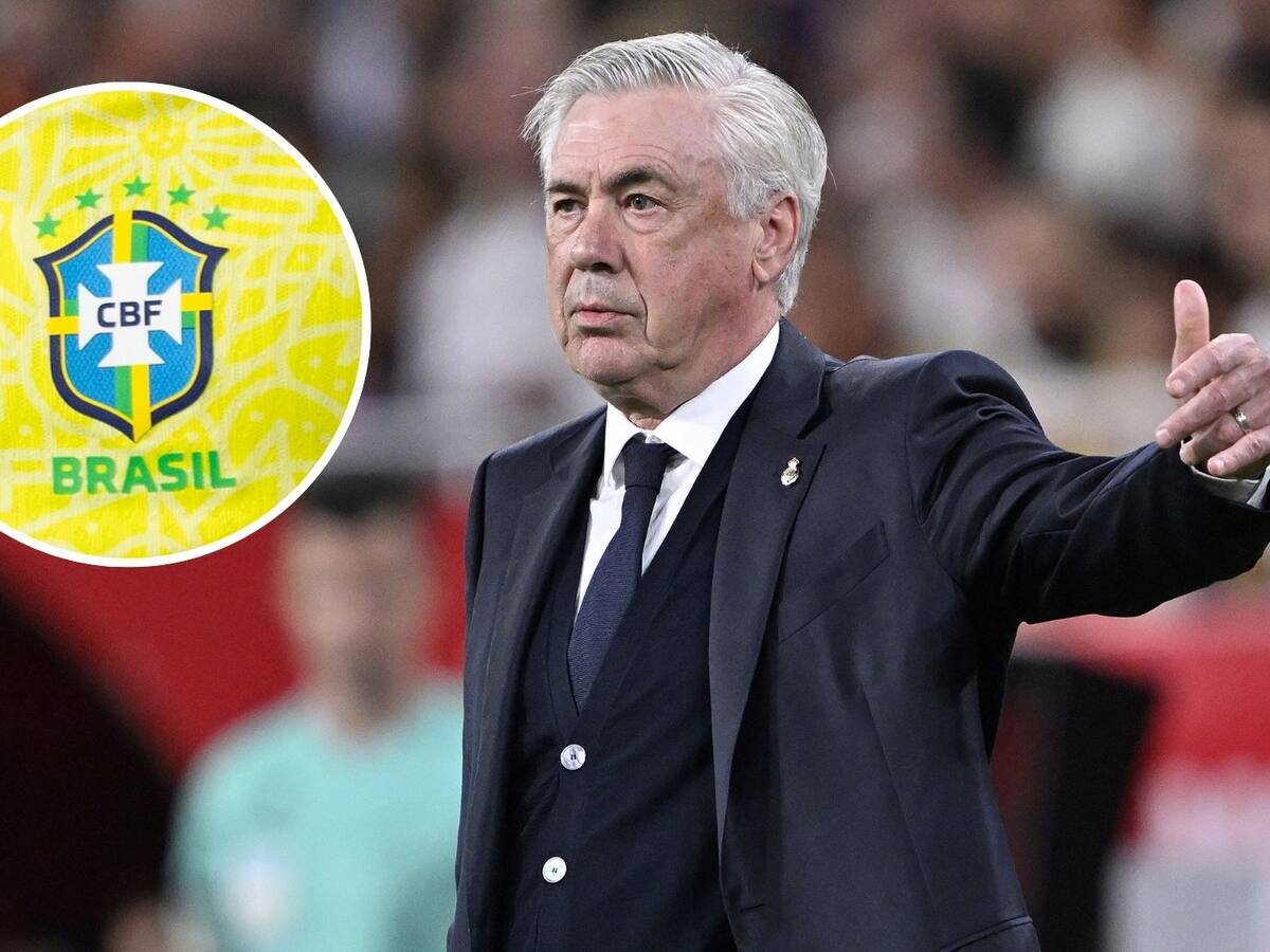 ¿Ahora sí que sí? Aseguran que Carlo Ancelotti tiene un acuerdo para dirigir a la selección de Brasil