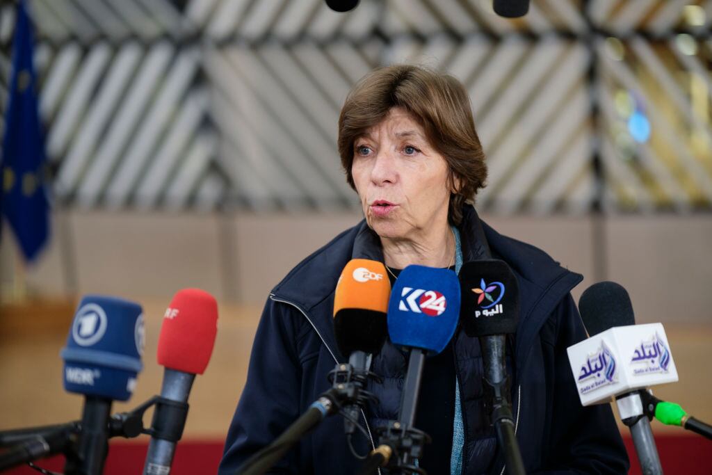 La canciller de Francia Catherine Colonna