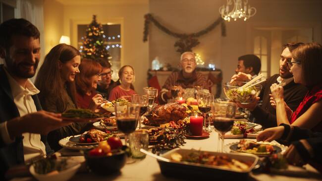 Cena de Navidad y Año Nuevo