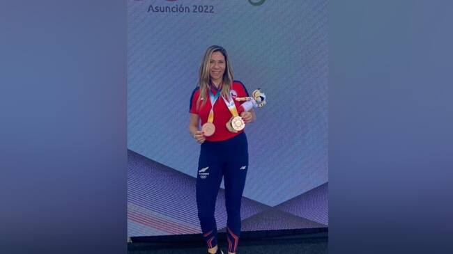 Anita Pinto y el impacto de Santiago 2023 en el squash: "Es una gran oportunidad para que el deporte se haga conocido"