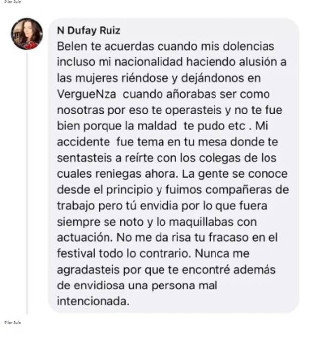 Pilar Ruiz Belén Mora