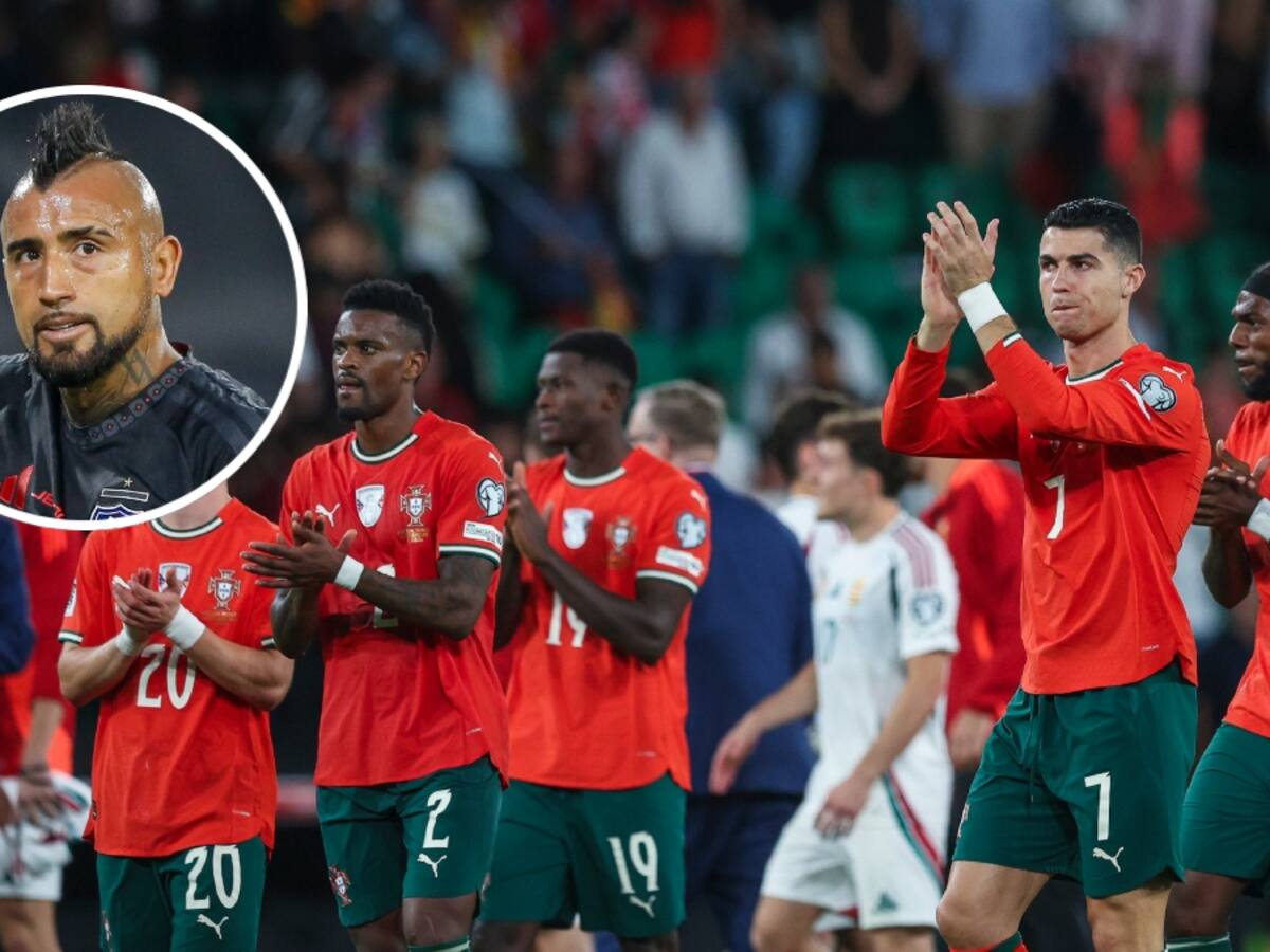 Es una de las figuras de Portugal, enfrentará a Chile y así habla de Arturo Vidal: “Es un poco loquito, pero...”