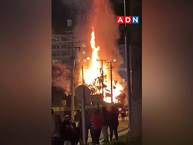 Incendio banderazo
