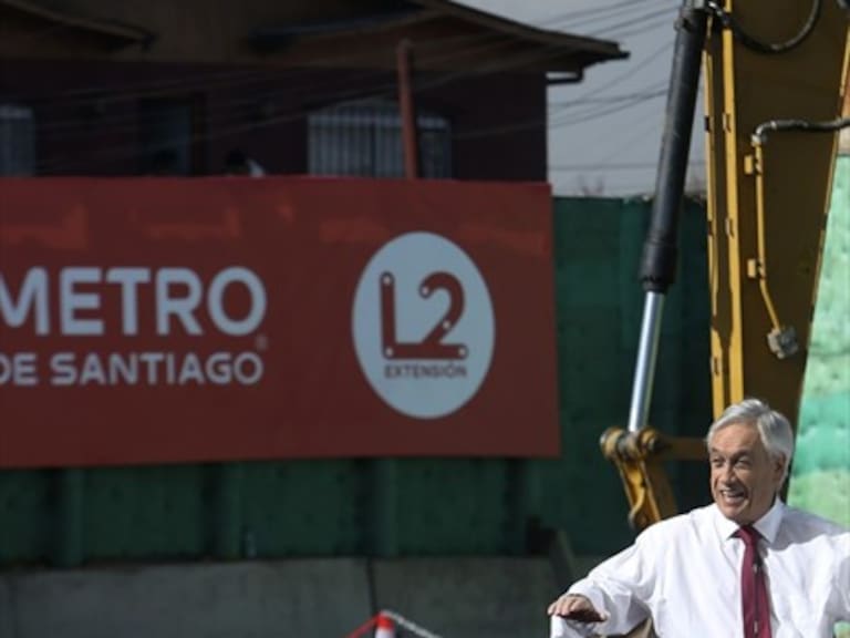 Piñera inauguró obras de extensión de Línea 2 que llevarán Metro a El Bosque y San Bernardo
