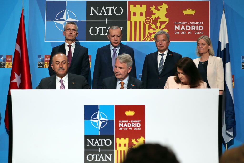 Las delegaciones de la OTAN se reúnen en la ciudad de Madrid