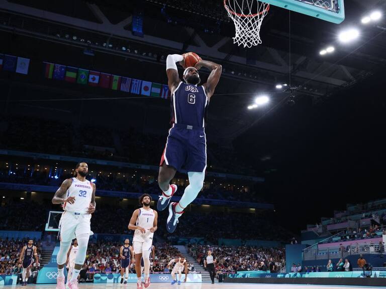 El Dream Team sigue imparable y venció sin problemas a Puerto Rico en los Juegos Olímpicos
