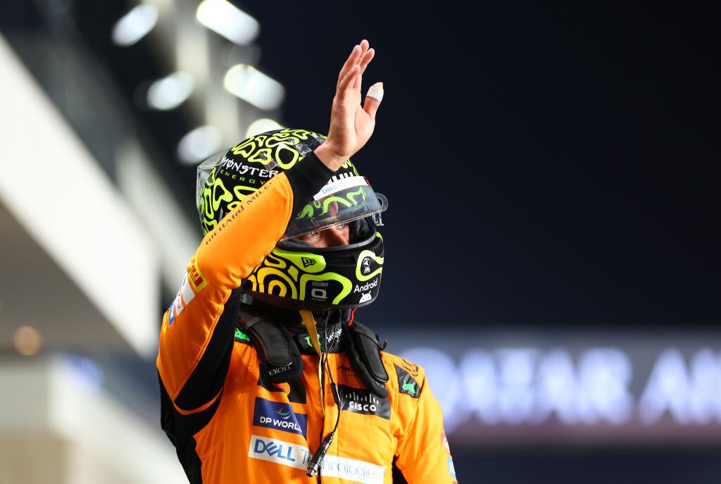 McLaren no quiere sorpresas: Lando Norris se quedó con la qualy de la carrera Sprint del GP de Qatar de F1 | Getty Images