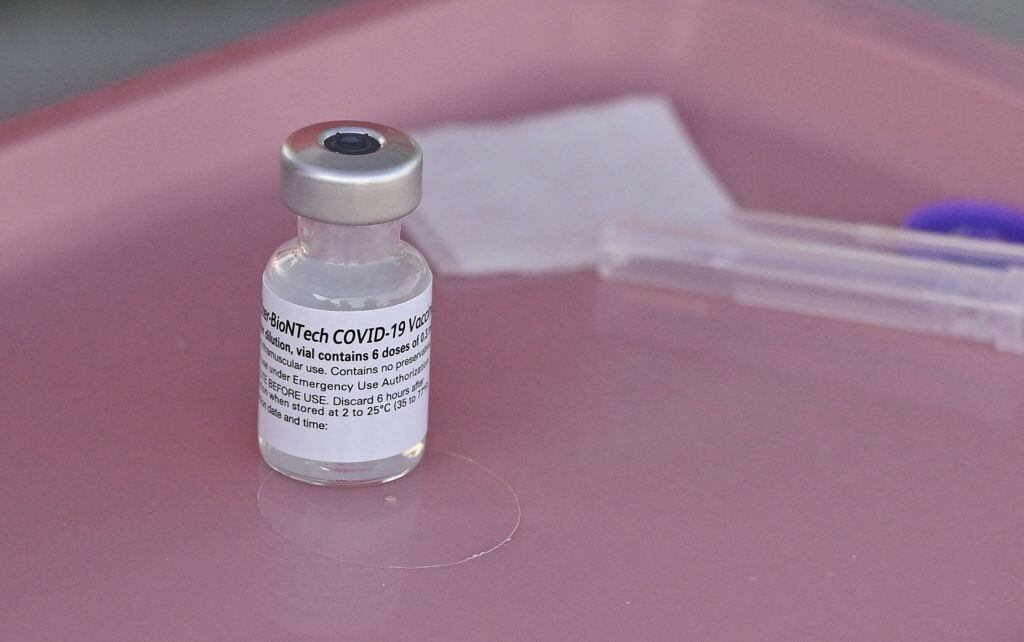 Imagen de dosis de la vacuna de Pfizer/BioNTech contra el Covid-19