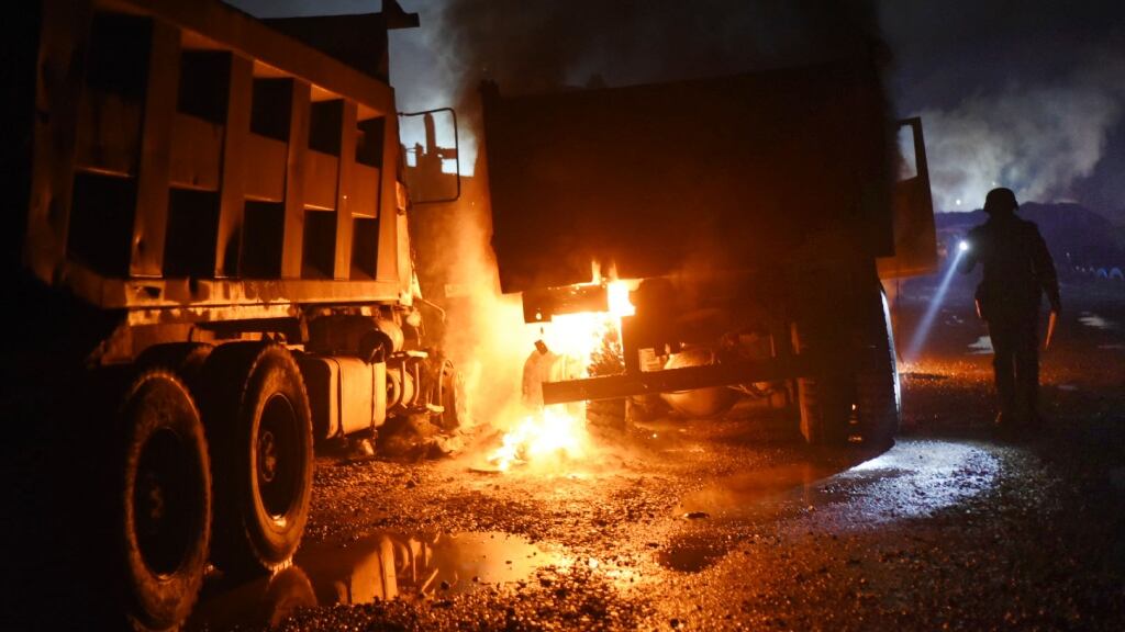 Ataque incendiario en Malleco
