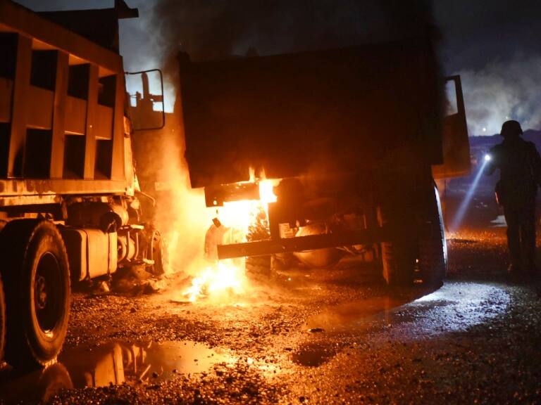 Ataque incendiario en Malleco