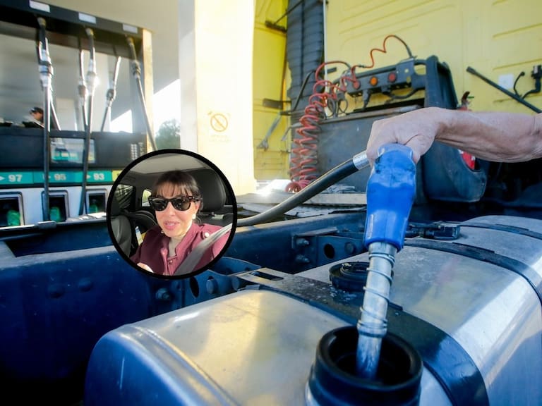 Influencer española comparó el precio de la bencina en Europa y Chile: la diferencia sorprendió a todos