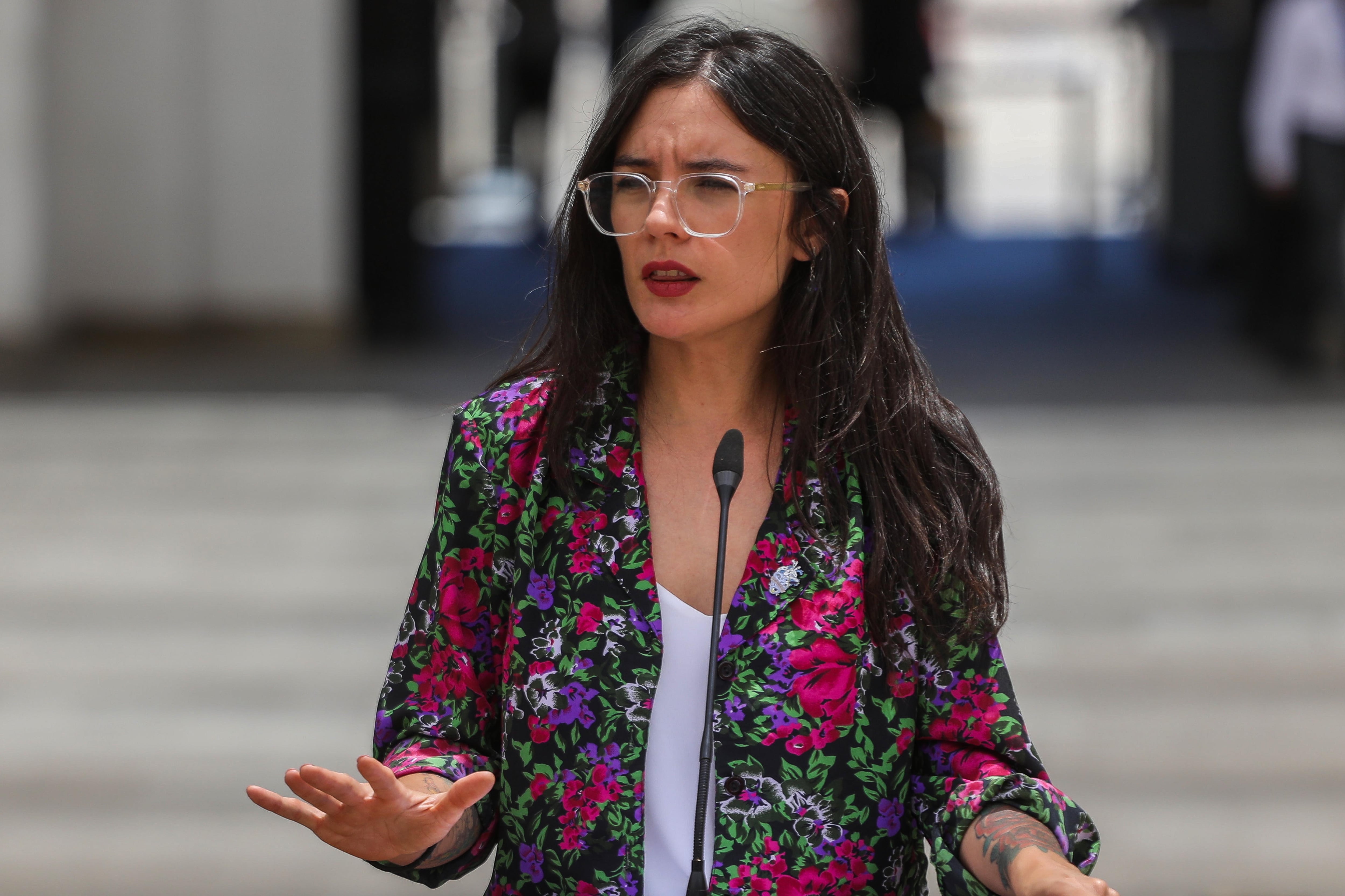 Agencia Uno | Ministra vocera de Gobierno, Camila Vallejo