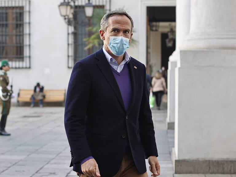 28 de abril 2022/SANTIAGORepresentantes de Chile Vamos, Jorge Alessandri llega hasta el Palacio de La Moneda a reunieres con el subsecretario del interior Manuel Monsalve
FOTO: KARIN POZOAGENCIAUNO