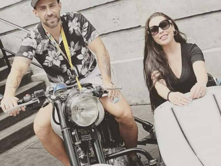 Jorge Valdivia y Daniela Aránguiz