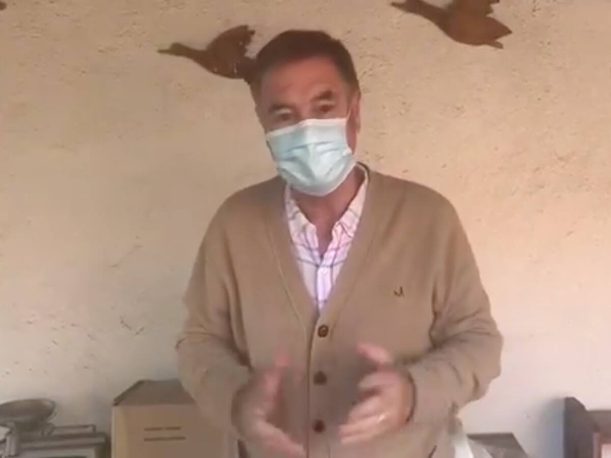 Senador Manuel José Ossandón fue dado de alta tras ser contagiado de Covid-19