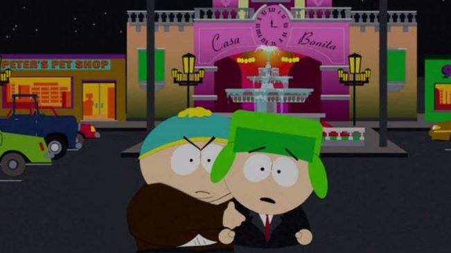South Park. Cartman y Kyle en Casa Bonita.