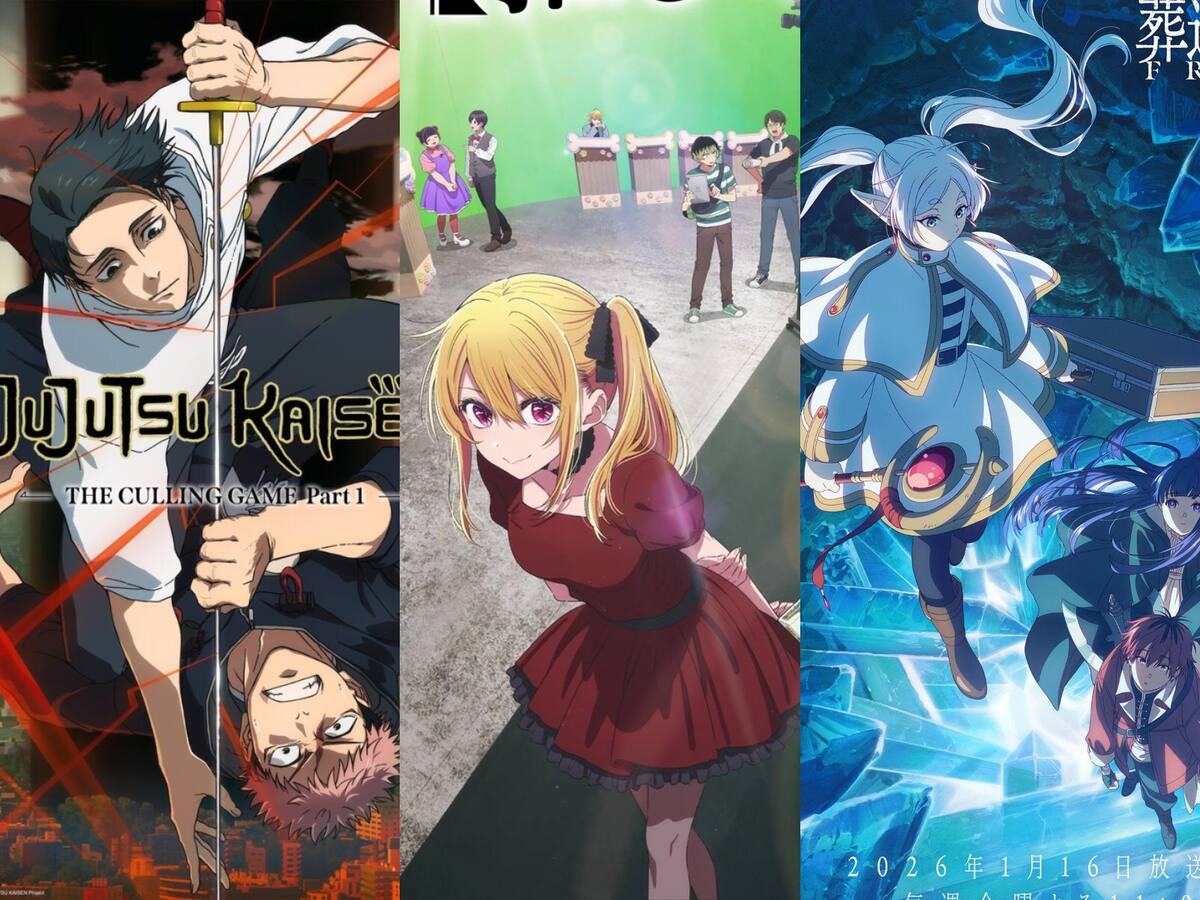Desde Jujutsu Kaisen a Frieren: estos son todos los anime que se estrenan en enero en Chile