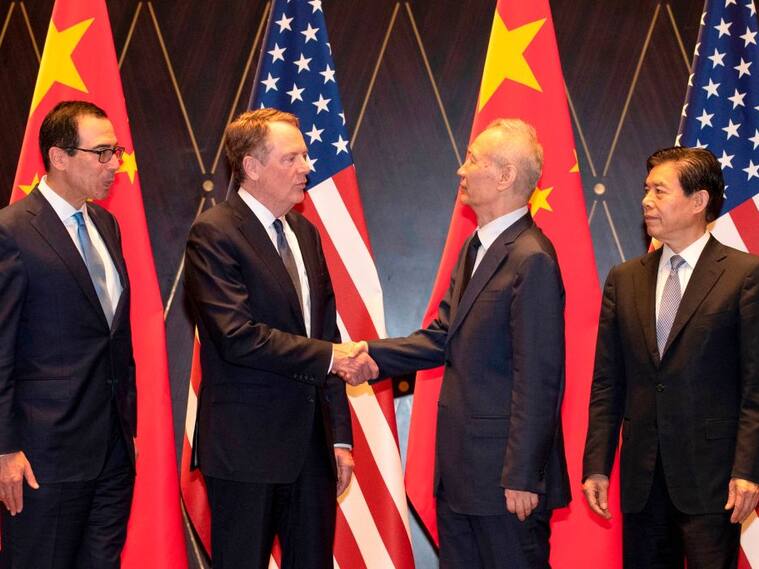 Reunión de delegaciones económicas de EEUU y China en junio de 2021