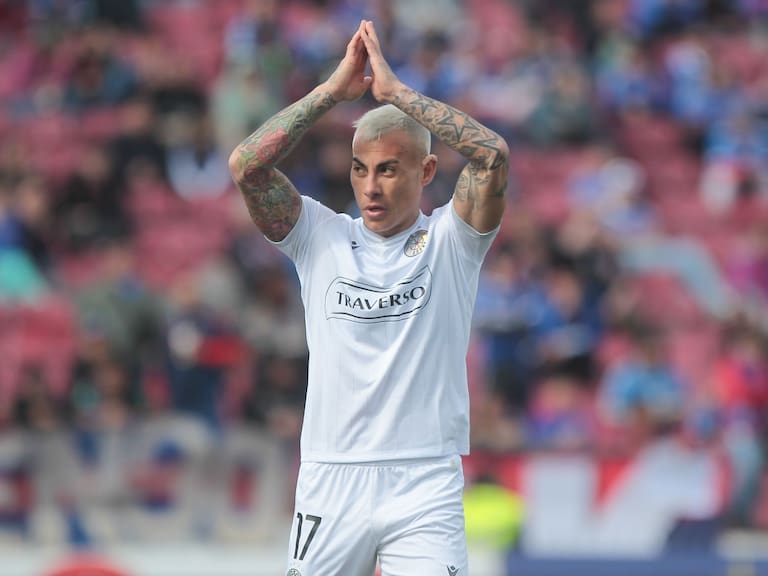 Eduardo Vargas hoy viste los colores de la Audax Italiano