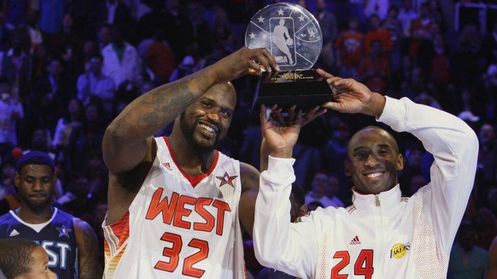 Kobe y Shaq NBA All-Star