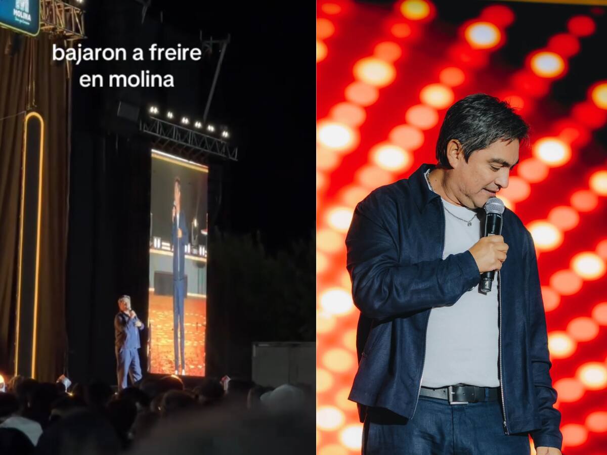 “La gente pifió y lo bajaron”: Sergio Freire vivió incómodo momento en festival de Molina