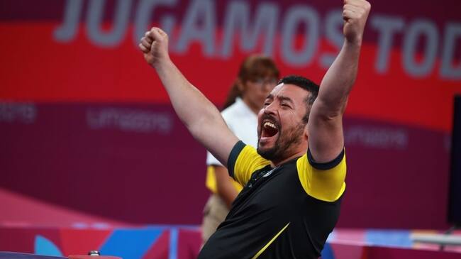 Cristián González tenis de mesa