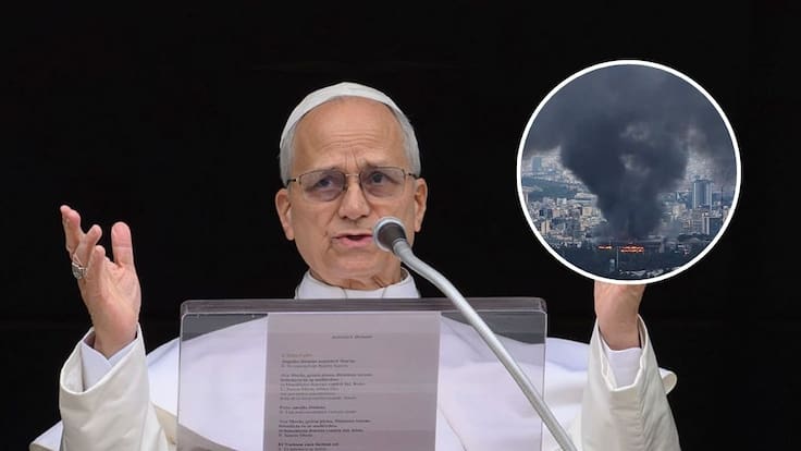 Papa León XIV pide alto el fuego en guerra con Irán y condena la “violencia atroz” en Medio Oriente