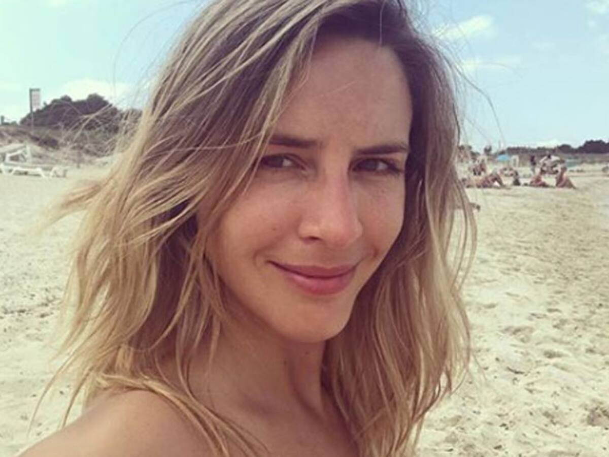 Valeria Ortega celebró los tres meses de vida de su bebé con bellas postales