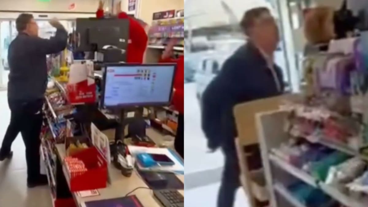 Trabaja en un ministerio y le abrieron sumario: lo que se sabe del hombre que escupió a trabajadora en Las Condes