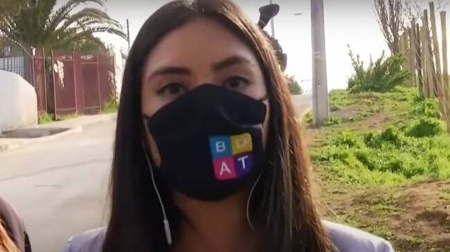 Periodista TVN Daniela Muñoz