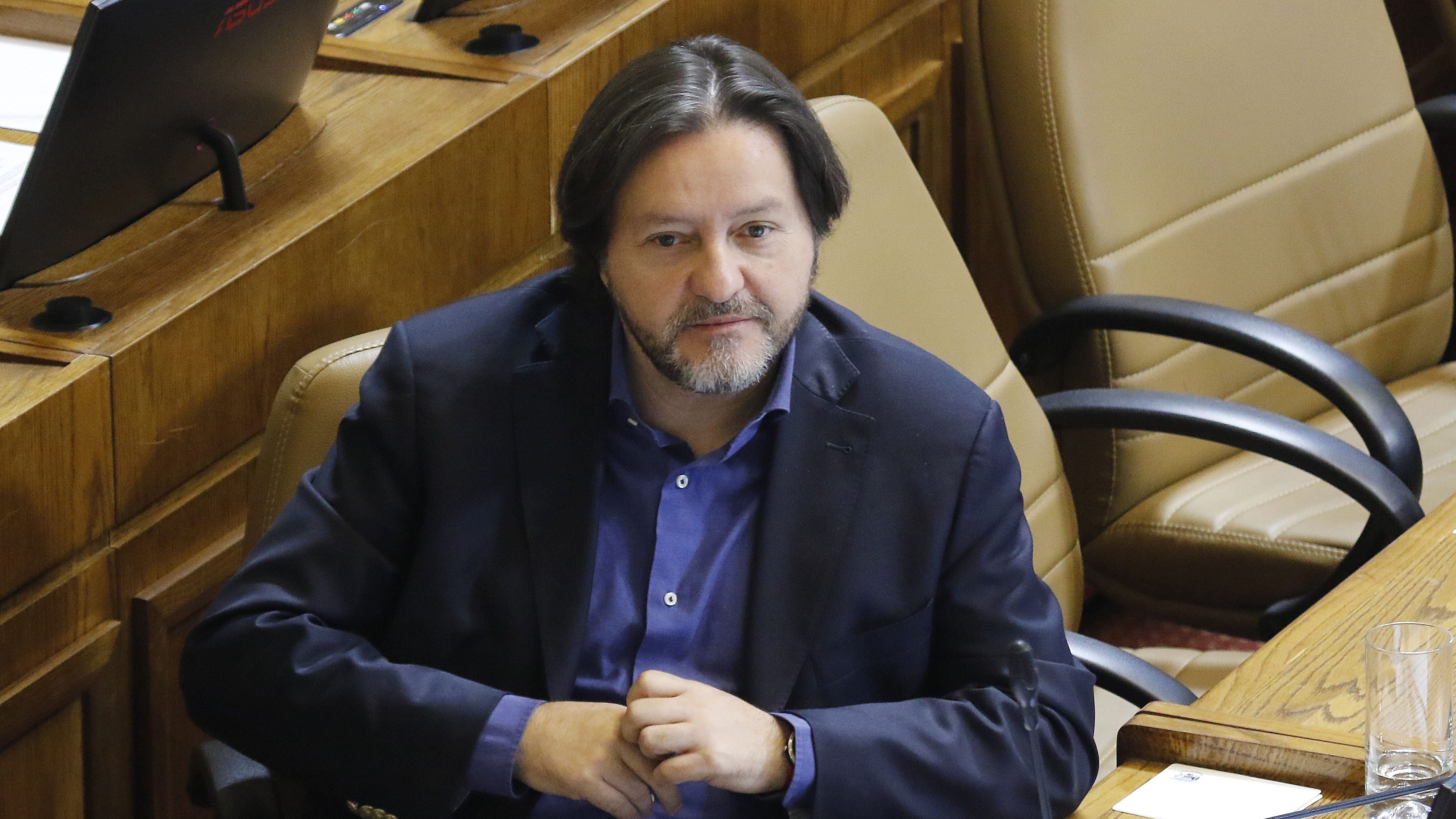 18 DE DICIEMBRE DE 2019/VALPARAISOEl diputado Tucapel Jimenez, durante la sesion de la Camara de Diputados, en donde se discute la reforma que establece el procedimiento para elaborar una nueva Constitucion.
FOTO: LEONARDO RUBILAR CHANDIA/AGENCIAUNO