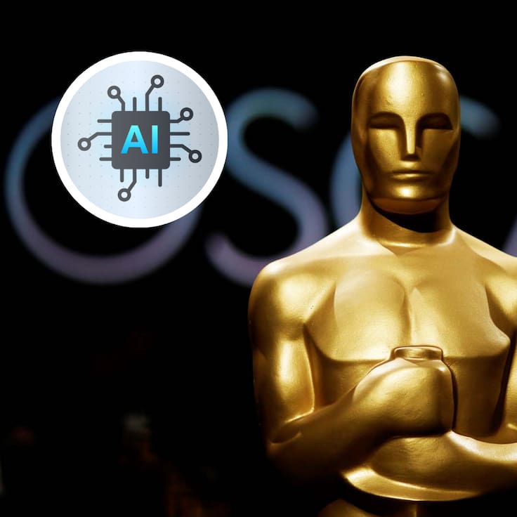 Premios Oscar excluyen a actores y guionistas creados con inteligencia artificial